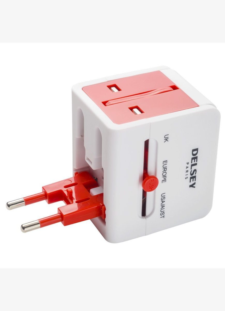Купить универсальный адаптер с USB выходом от DELSEY по лучшей цене | Delsey