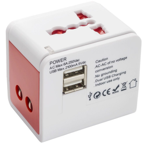 Купити універсальний адаптер із USB виходом від DELSEY за найкращою ціною | Delsey