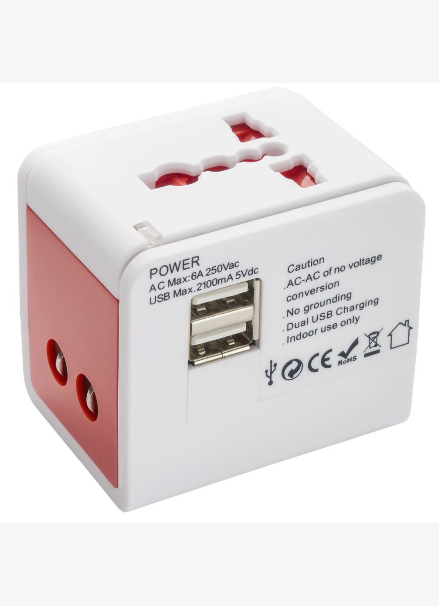 Купити універсальний адаптер із USB виходом від DELSEY за найкращою ціною | Delsey